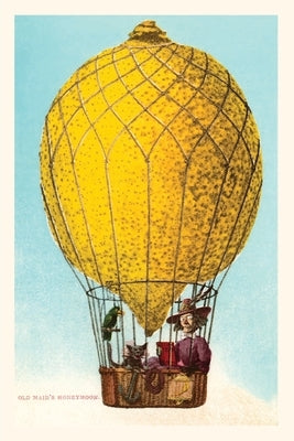 The Vintage Journal Old Maid's Honeymoon, Lemon Balloon by Found Image Press