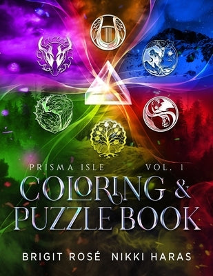 Prisma Isle Coloring & Puzzle Book by Ros&#195;&#169;, Brigit