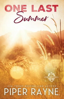 One Last Summer (Large Print) by Rayne, Piper