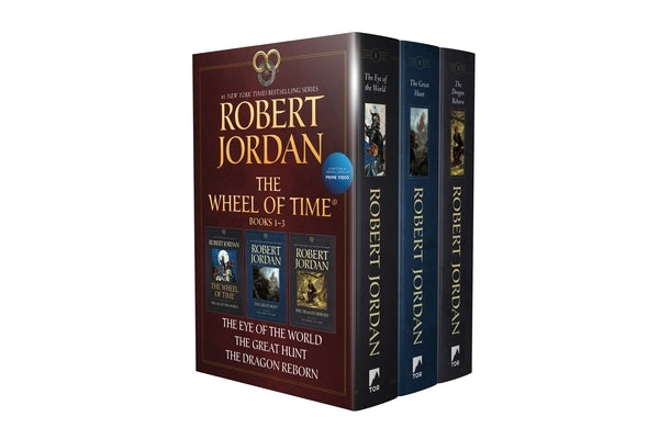 Wheel of Time Paperback Boxed Set I: The Eye of the World, the Great Hunt, the Dragon Reborn by Jordan, Robert